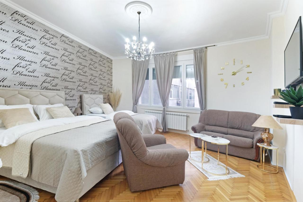 Illusion Downtown Apartment ベオグラード エクステリア 写真